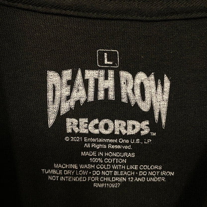 Death Row Records Electric Chair T-Shirt size Large