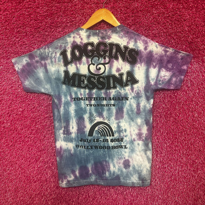 Kenny Loggins and Jim Messina Together Again Tour Tie Dye S
