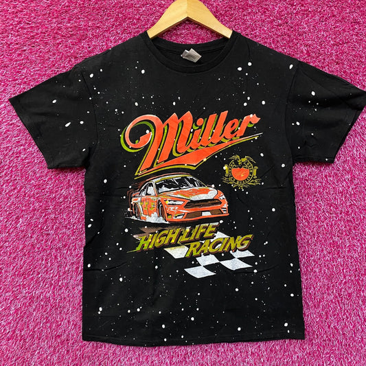 Junkfood Miller HighLife Racing Graphic Design T-Shirt Small