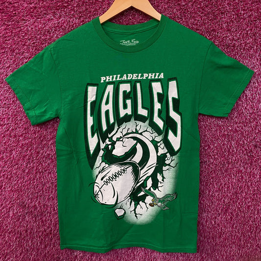 Junk Food Clothing Philadelphia Eagles "Breakthrough" Flea Market Graphic T-Shirt XS
