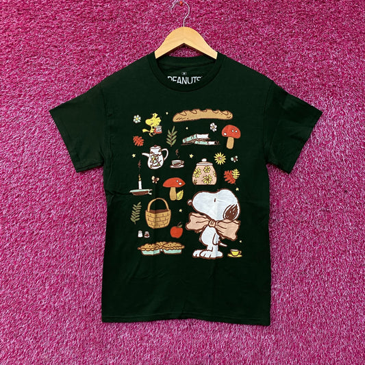 Peanuts Snoopy Cottagecore Cute Cartoon T-shirt Medium