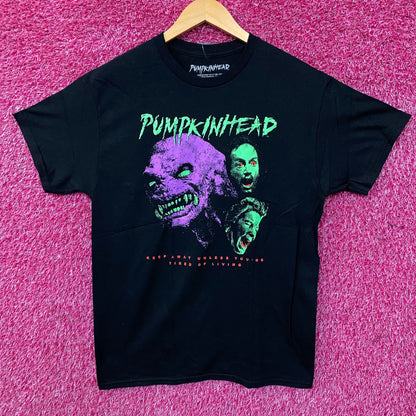 Pumpkinhead Unless You're Tired of Living Horror Film T-Shirt Medium
