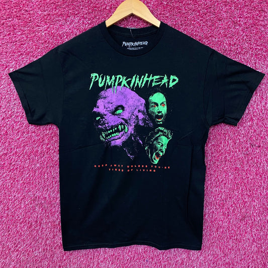 Pumpkinhead Unless You're Tired of Living Horror Film T-Shirt Medium