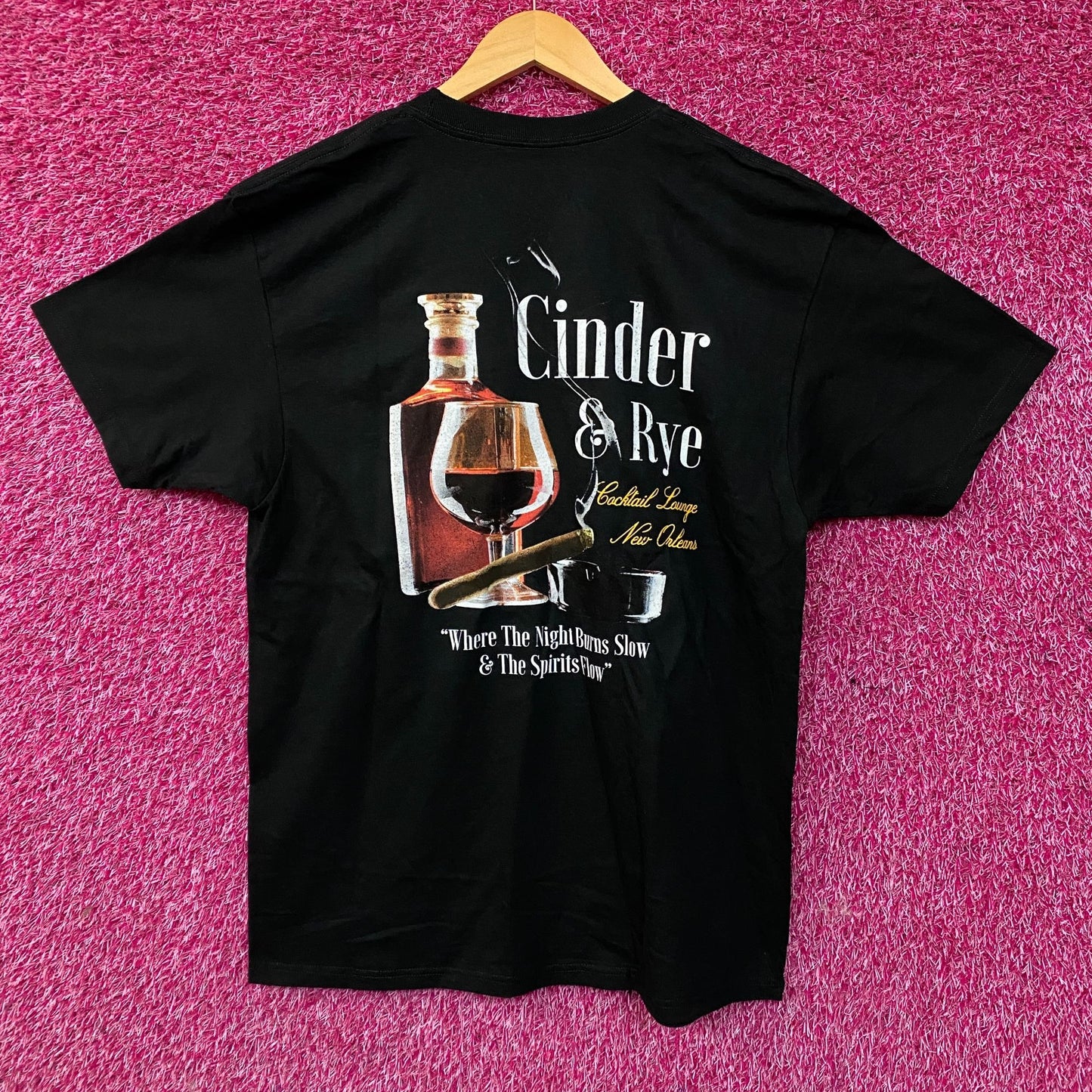 Fashion Nova Cinder & Rye Graphic T-Shirt Large