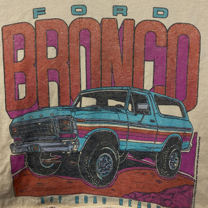 Junk Food Clothing Women's Bronco Off Road Ready Flea Market Crop Tee Medium