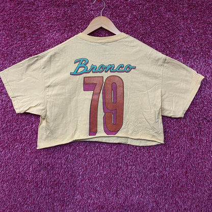 Junk Food Clothing Women's Bronco Off Road Ready Flea Market Crop Tee Medium