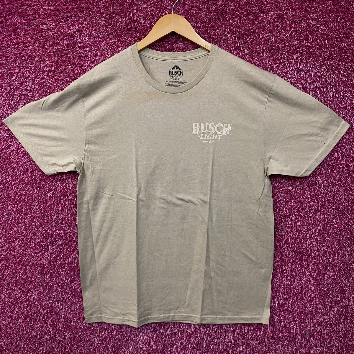 Brew City Busch Light "Catch Yourself A..." Graphic T-Shirt Large