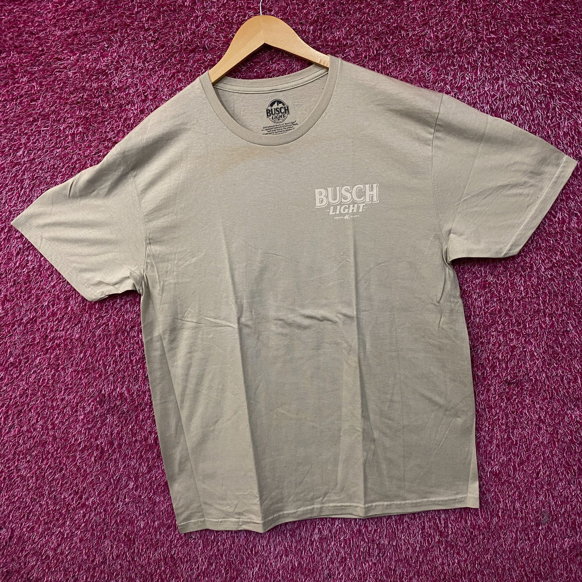 Brew City Busch Light "Catch Yourself A..." Graphic T-Shirt Large