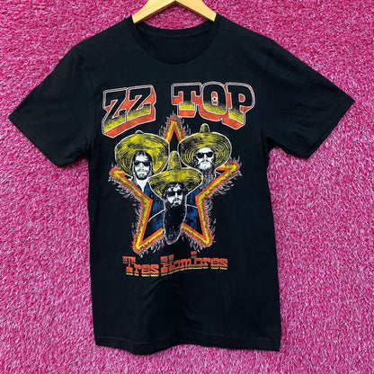 ZZTop Tres Hombres Album Cover Rock Band T-Shirt Medium