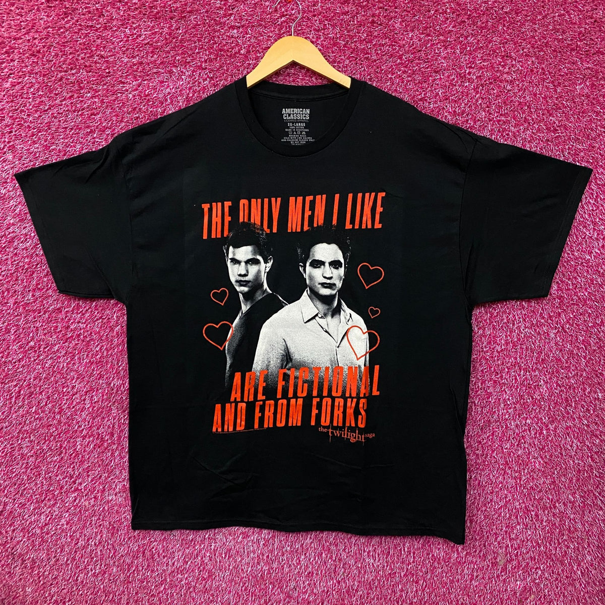 The Twilight Saga Fictional Men Graphic T-Shirt 2XL