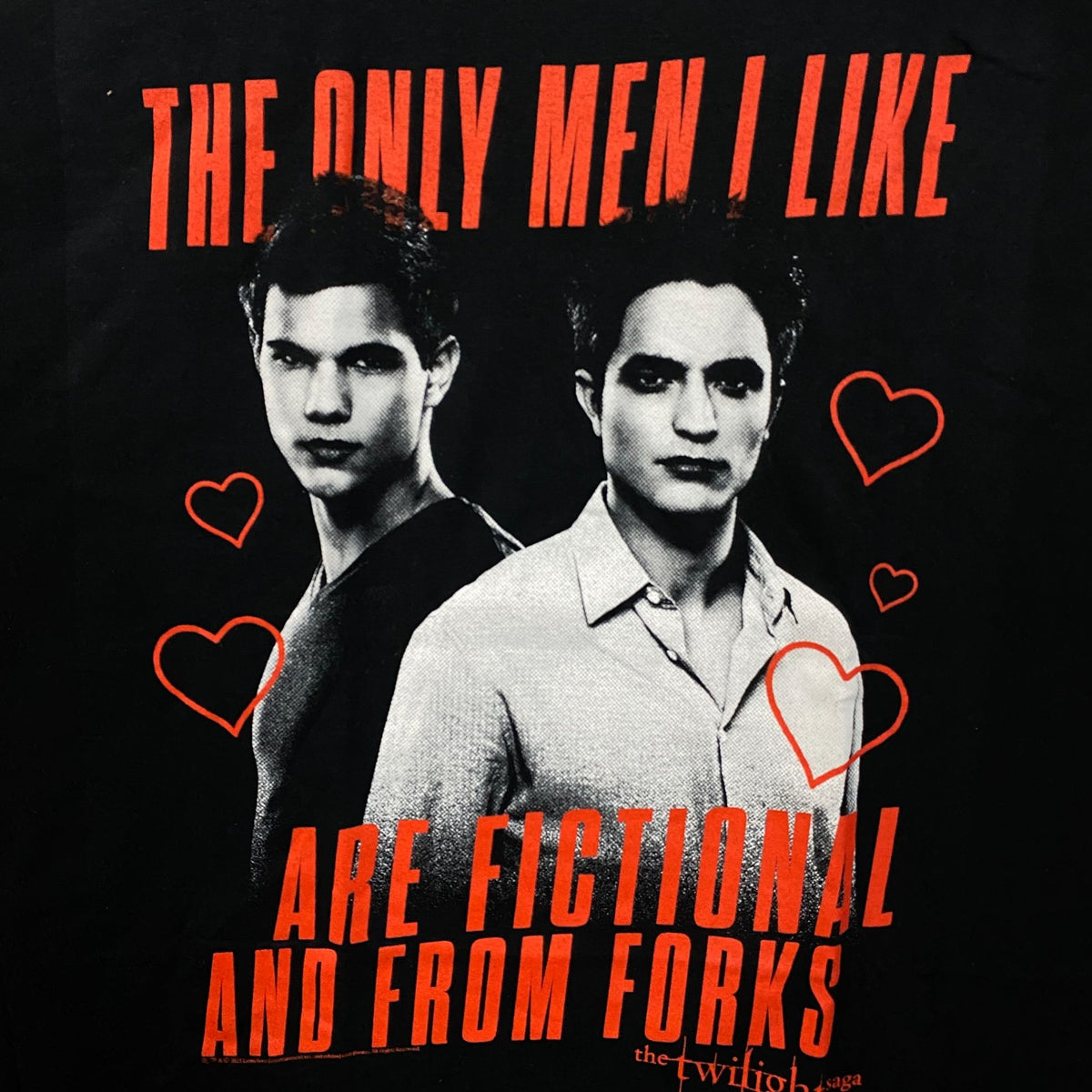 The Twilight Saga Fictional Men Graphic T-Shirt 2XL