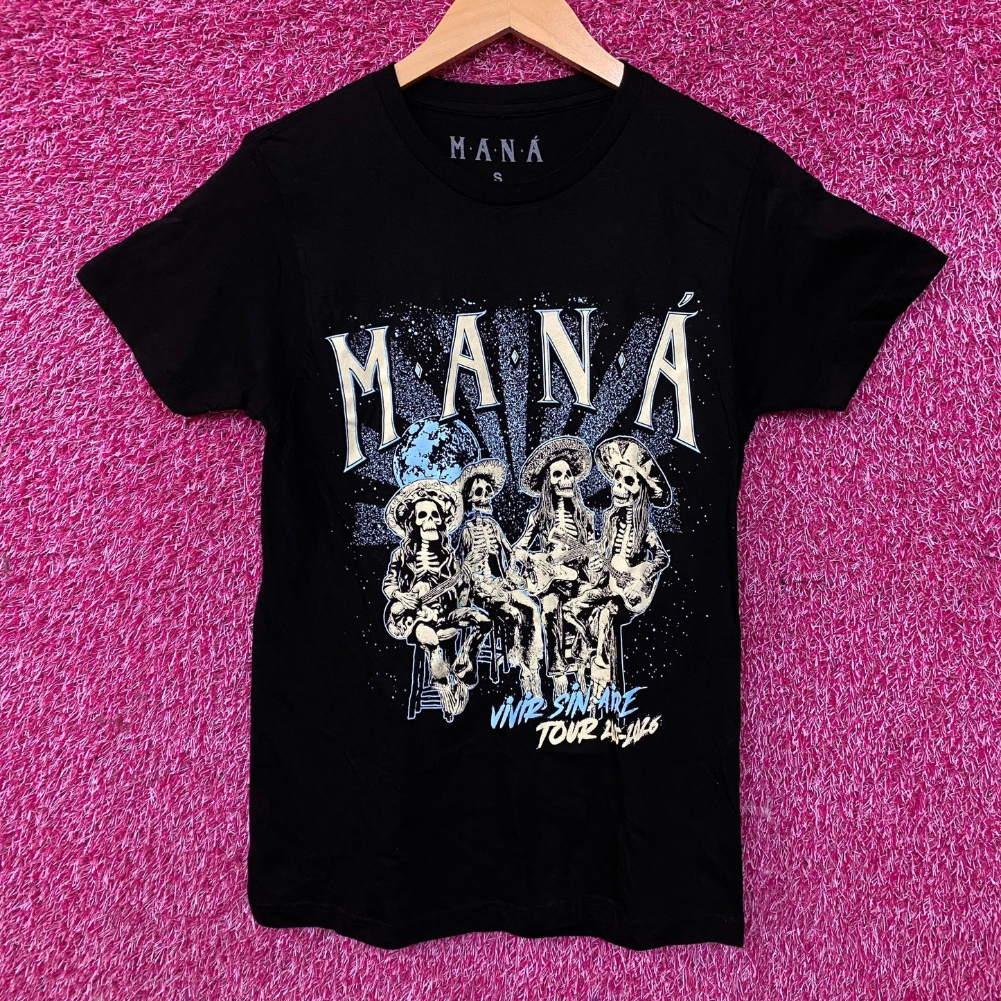 Maná "Vivir Sin Aire Tour" Rock Band T-Shirt Small