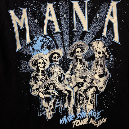 Maná "Vivir Sin Aire Tour" Rock Band T-Shirt Small