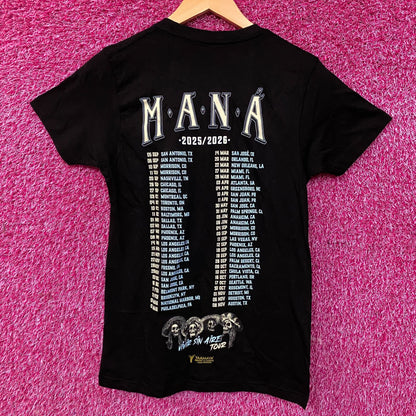 Maná "Vivir Sin Aire Tour" Rock Band T-Shirt Small
