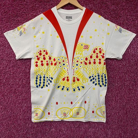 Elvis Presley Iconic Jumpsuit Costume Graphic Tee Small