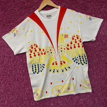 Elvis Presley Iconic Jumpsuit Costume Graphic Tee Small