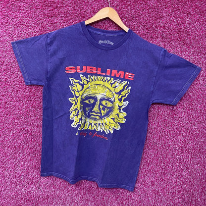 Sublime 40 Oz. To Freedom Sun Logo Graphic T-Shirt Large
