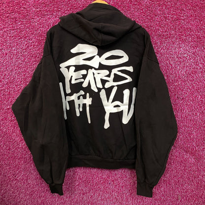 R20 "Rhenna" Rihanna 20-Year Anniversary Merch Collection Hoodie Small