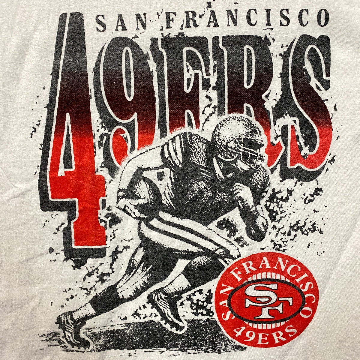 Junk Food Clothing San Francisco 49rs Tshirt size Medium