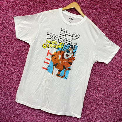 Kellogs Tony the Tiger They're Great Promo Tshirt size Extra Large