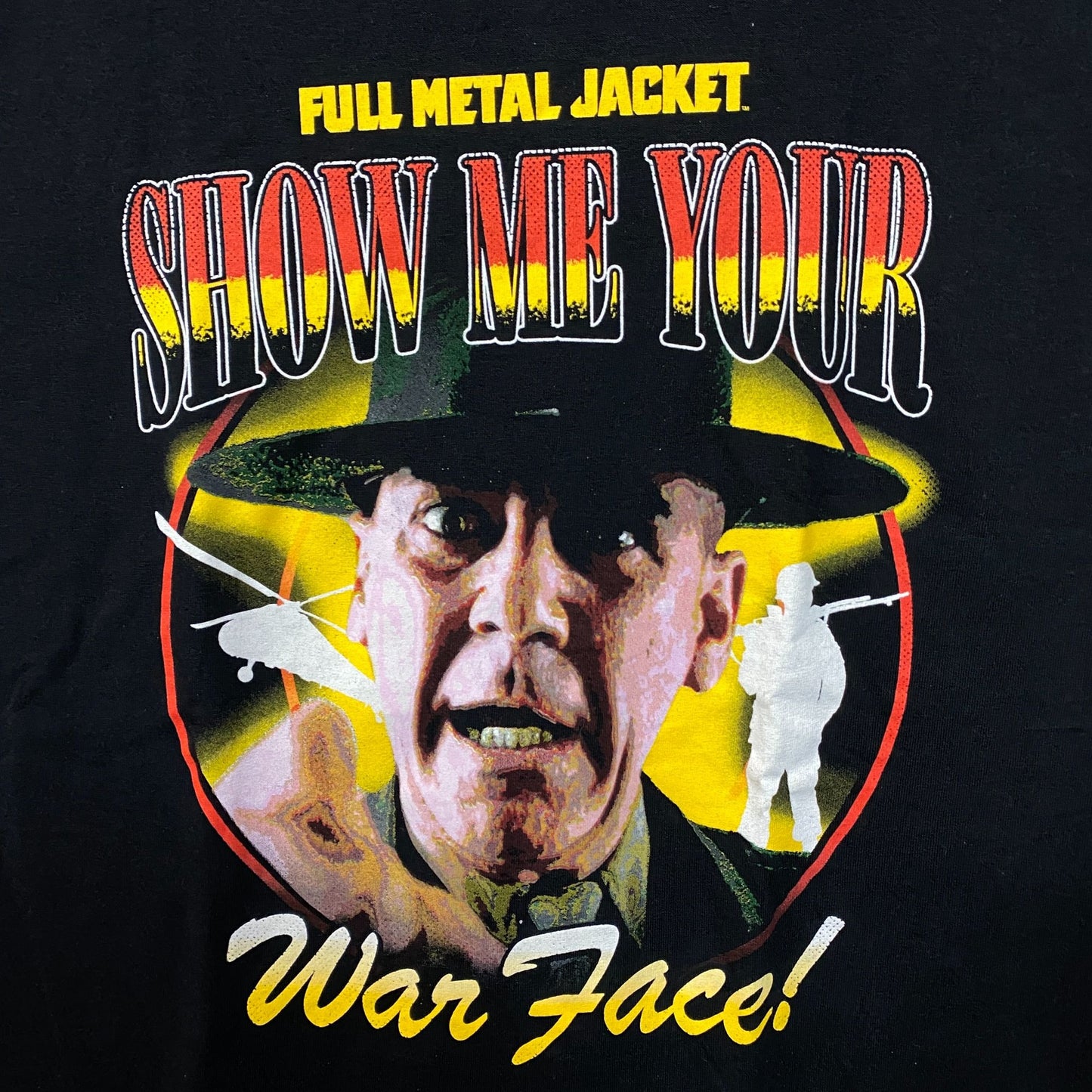 Full Metal Jacket Gunnery Sergeant Hartman Show Me Your War Lrg