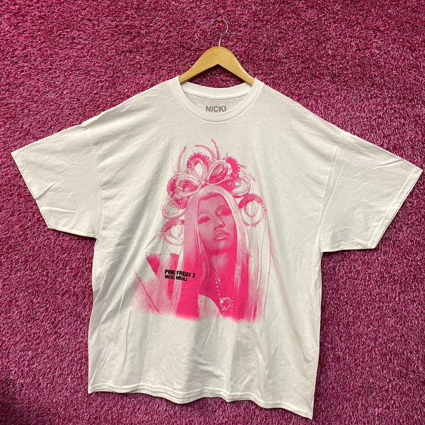 Nicki Minaj Pink Friday 2 Graphic T-Shirt 2XL