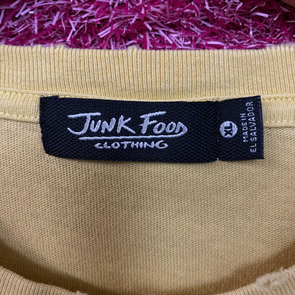 Junk Food Earl's Garage Vintage Style Graphic Women's T-Shirt XL