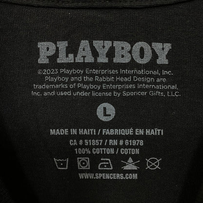 Playboy Stay Playful Varsity Logo Est. 1953 Graphic T-Shirt Large