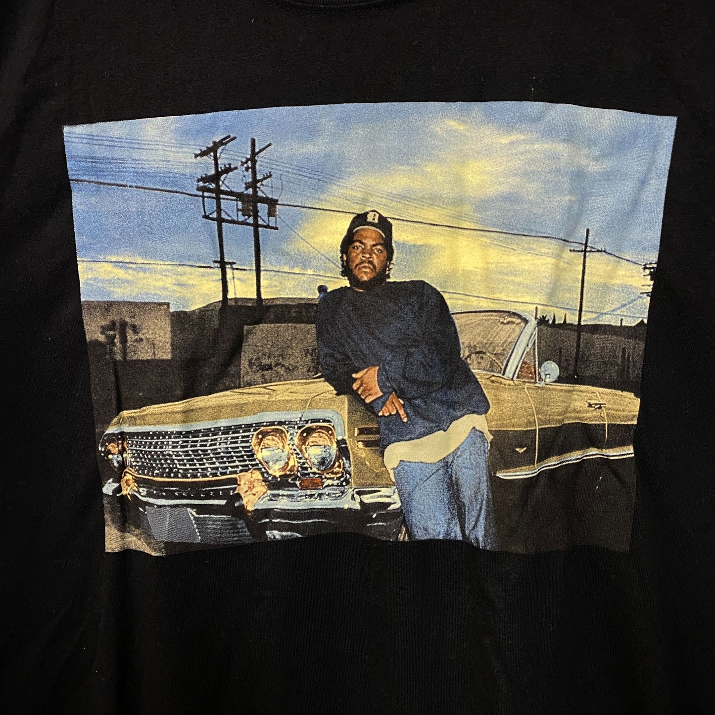 Boyz n the Hood Ice Cube Graphic Long Sleeve T-Shirt Small