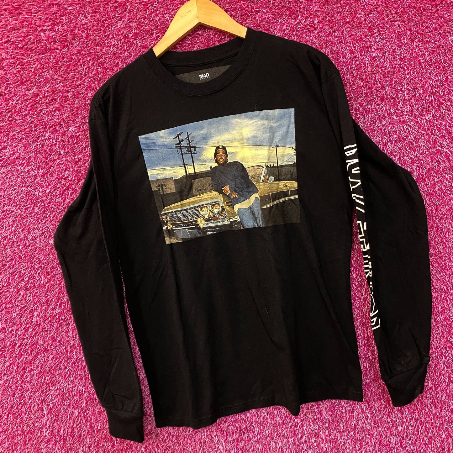Boyz n the Hood Ice Cube Graphic Long Sleeve T-Shirt Small