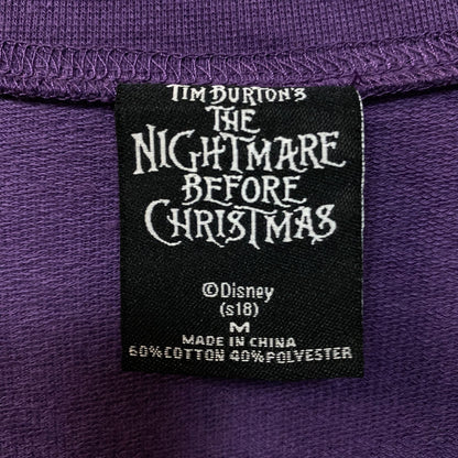 Jack & Sally Nightmare Before Christmas Disney Crewneck M