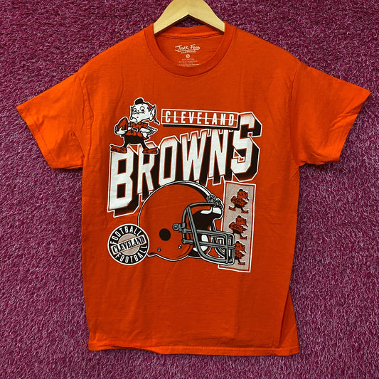Junk Food Clothing NFL Cleveland Browns Checkdown Flea Market Tee Small