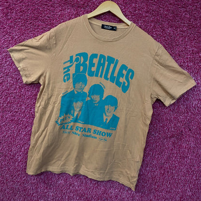 Junk Food Clothing The Beatles All-Star Show Vintage Style Tee XL