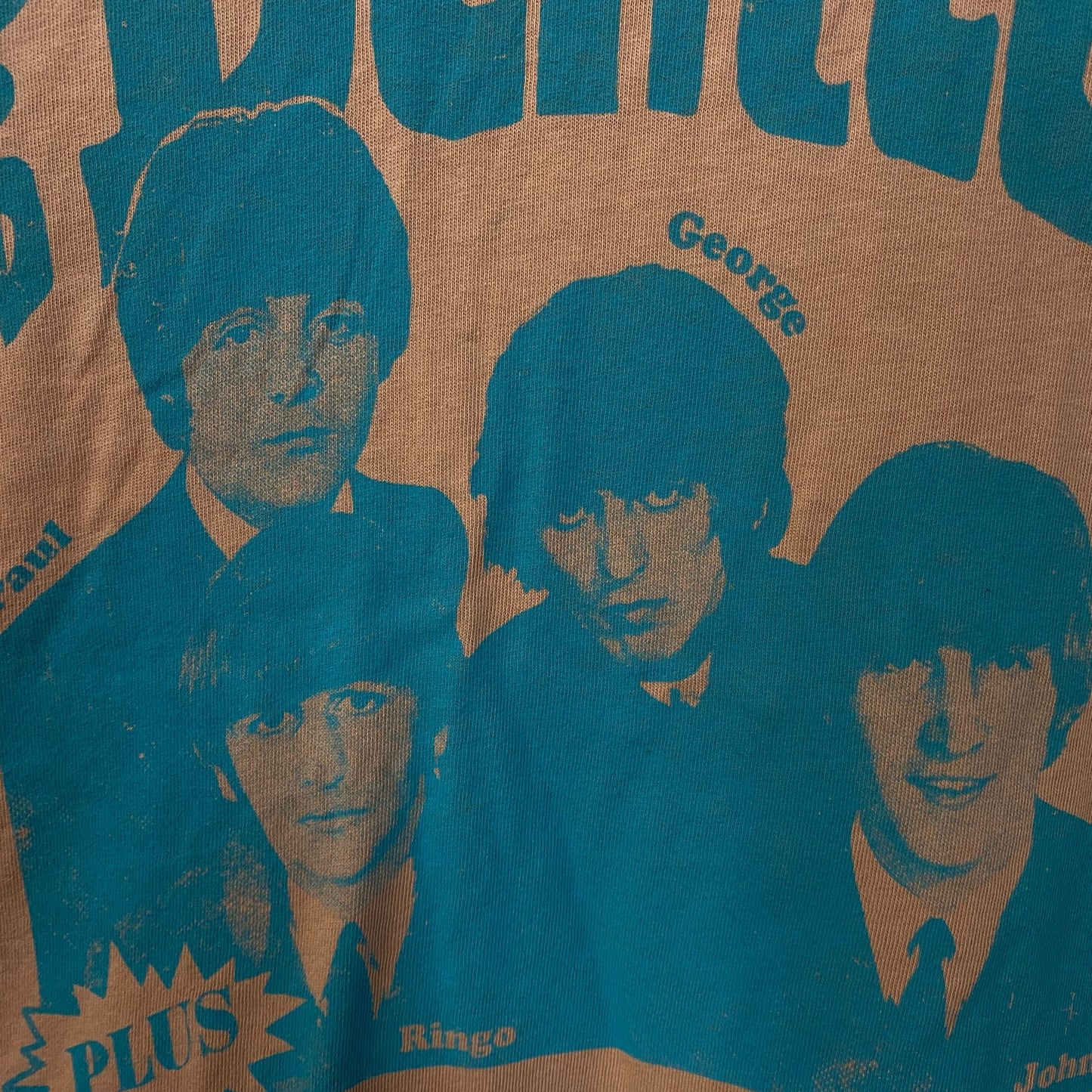 Junk Food Clothing The Beatles All-Star Show Vintage Style Tee XL