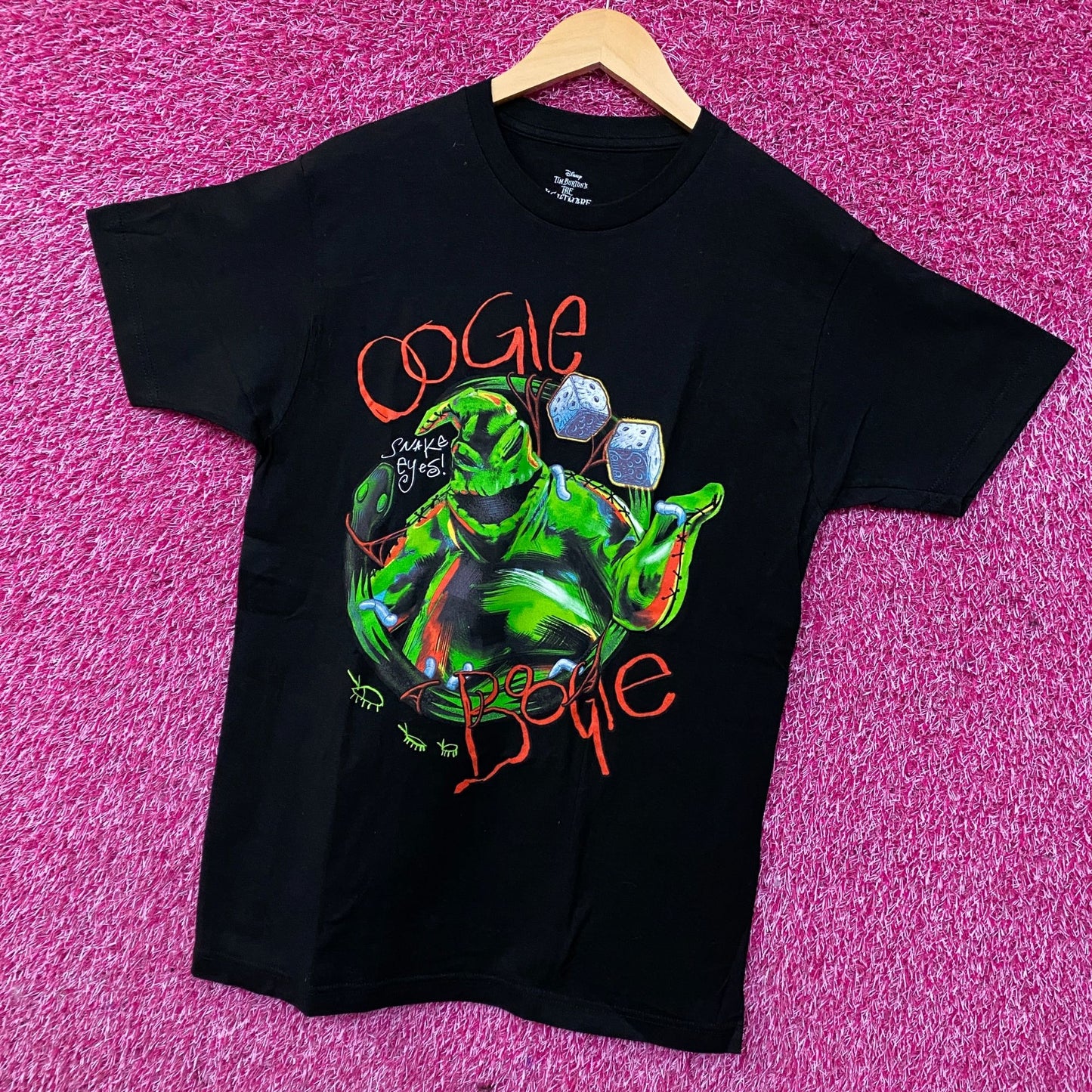 Disney The Nightmare Before Christmas Oogie Boogie Graphic T-Shirt Medium