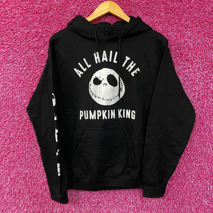 Jack Skellington All Hail The Pumpkin King Hoodie size XS