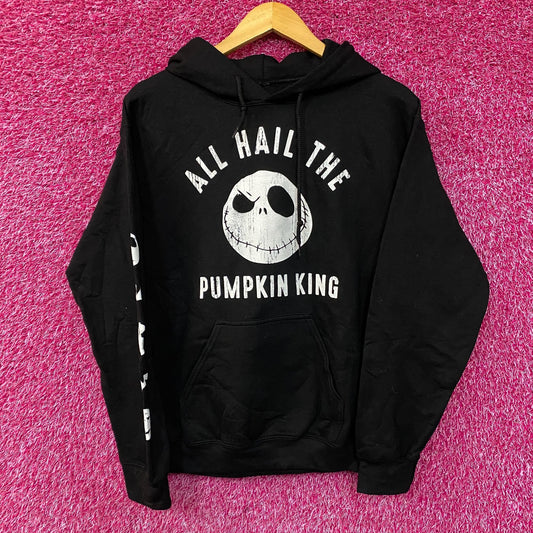 Jack Skellington All Hail The Pumpkin King Hoodie size XS