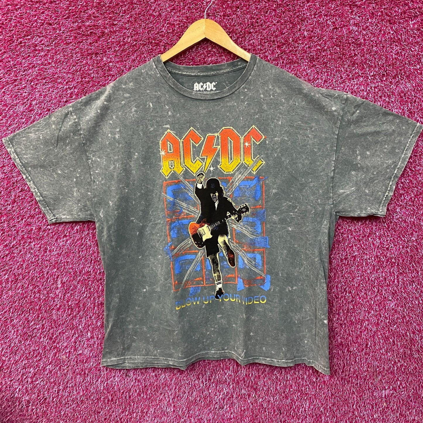 AC/DC Blow Up Your Video Graphic T-Shirt XL