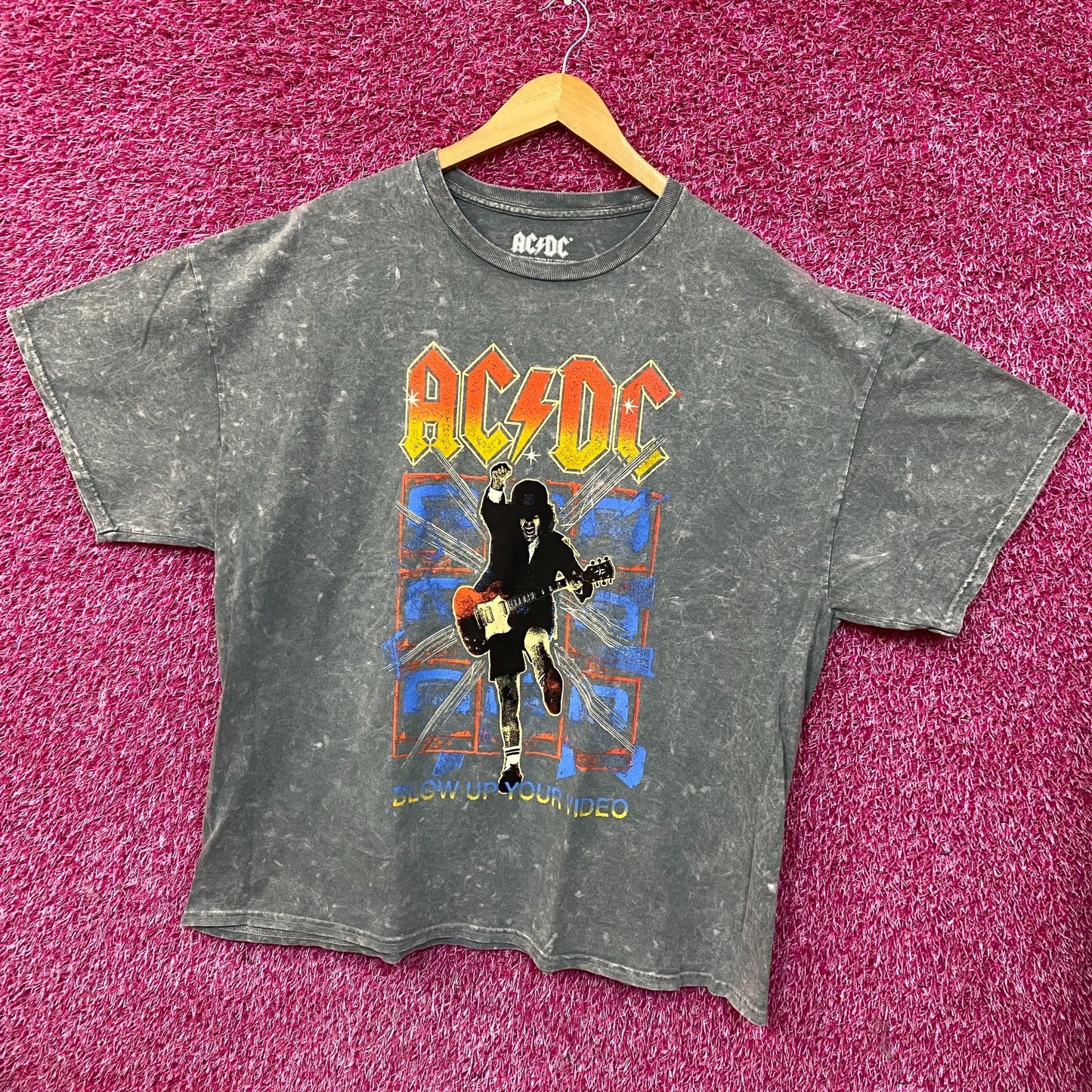 AC/DC Blow Up Your Video Graphic T-Shirt XL