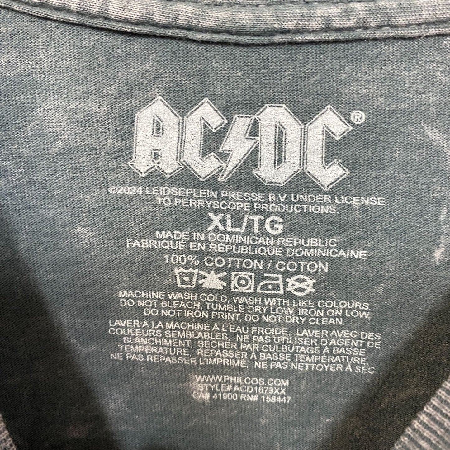 AC/DC Blow Up Your Video Graphic T-Shirt XL