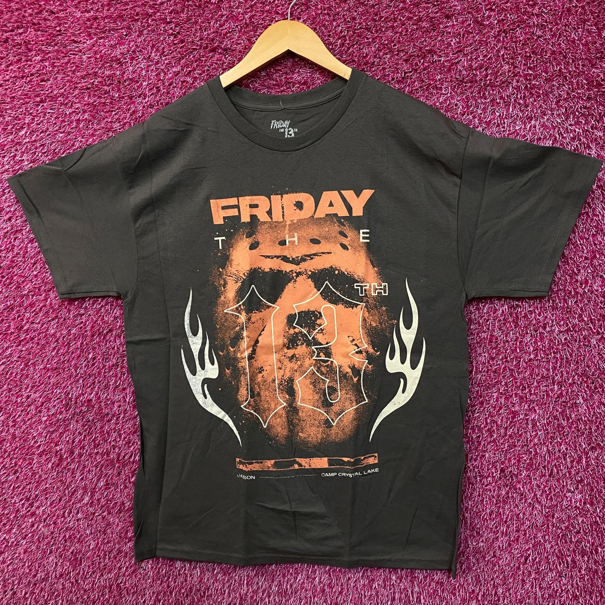 Friday the 13th Jason Voorhees Horror Graphic T-Shirt Large