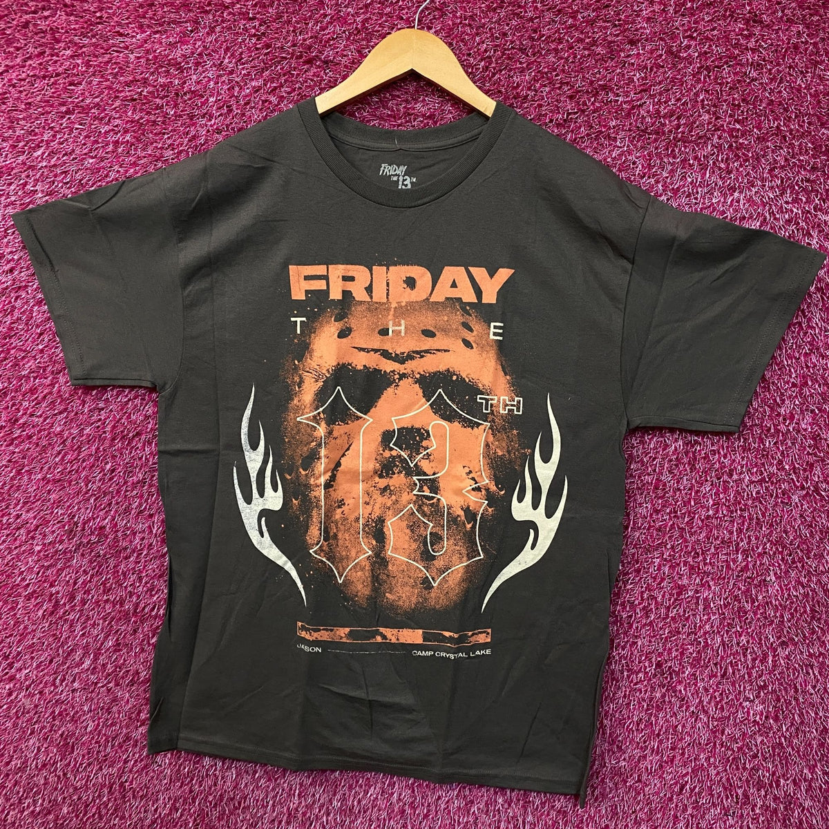 Friday the 13th Jason Voorhees Horror Graphic T-Shirt Large
