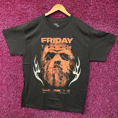 Friday the 13th Jason Voorhees Horror Graphic T-Shirt Large