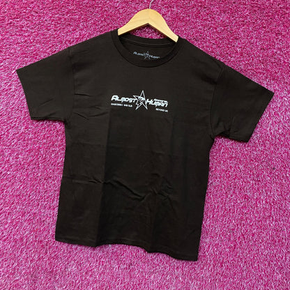 Almost Human Pink World Apparel Graphic T-Shirt Large
