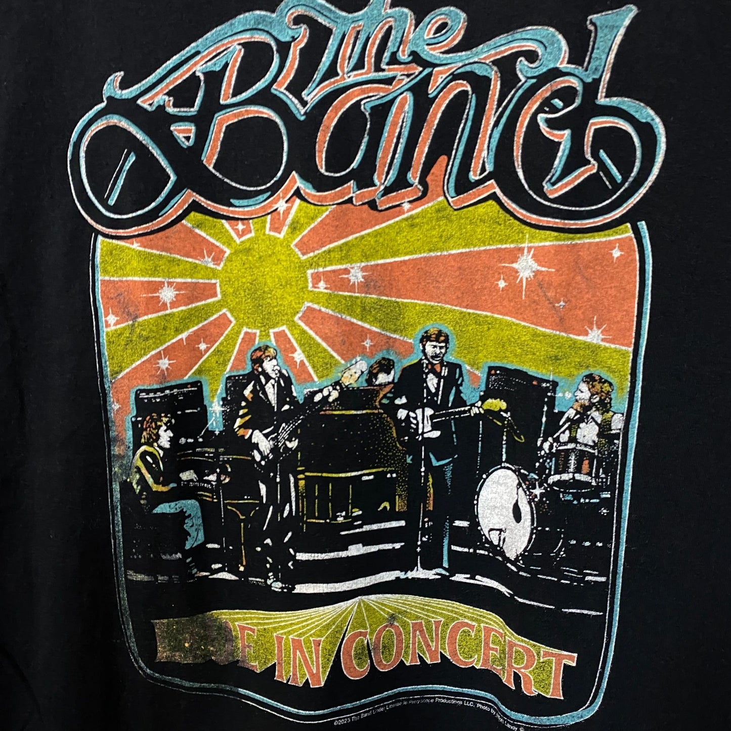 The Band Live in Concert Graphic T-Shirt XL