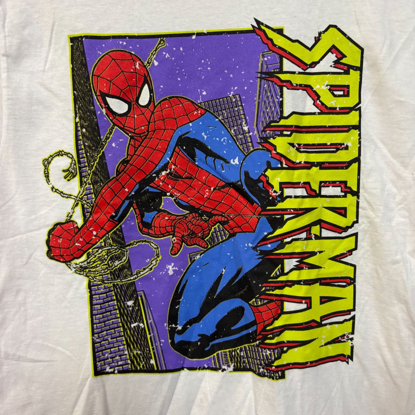 Marvel Spider-Man Graphic Design T-Shirt Small