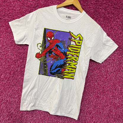 Marvel Spider-Man Graphic Design T-Shirt Small