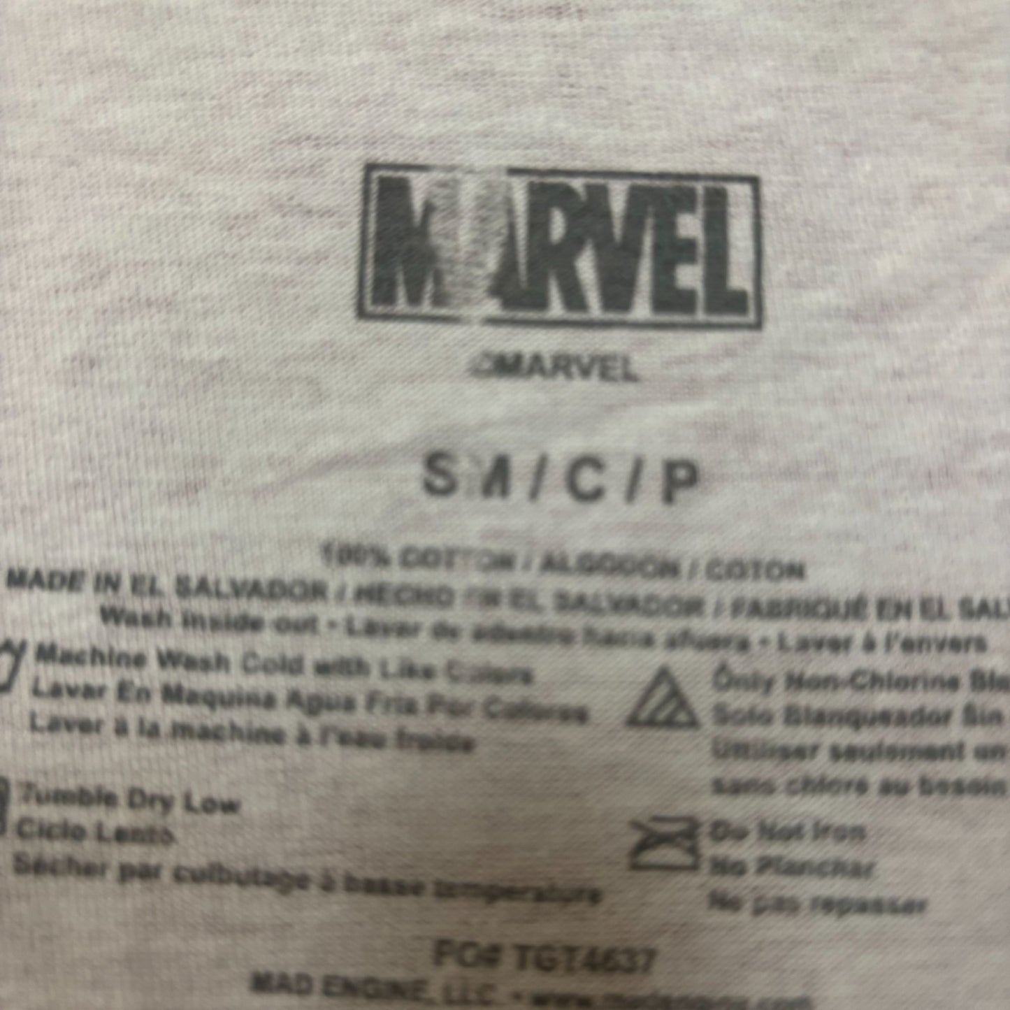 Marvel Spider-Man Graphic Design T-Shirt Small