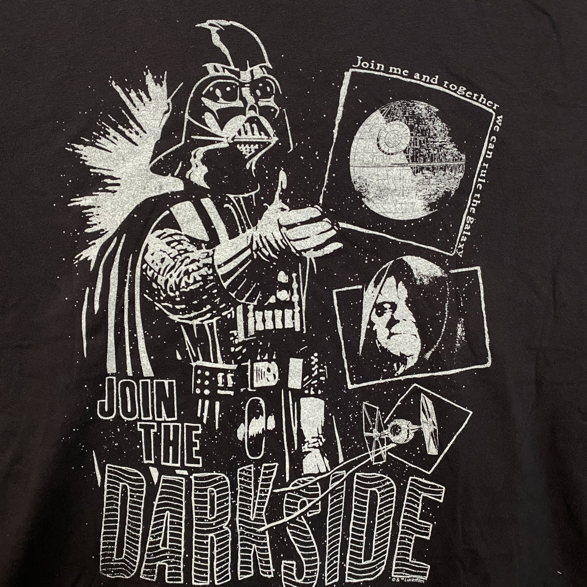 Star Wars Join The Dark Side Poster Women's Tshirt size 2XL