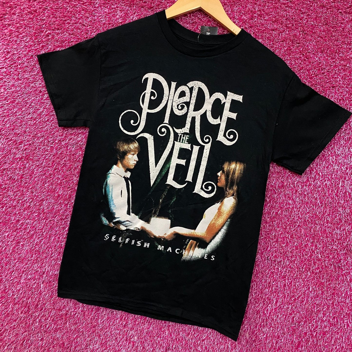 Pierce the Veil Selfish Machines Graphic T-Shirt Small